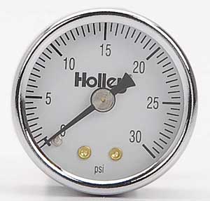 Fuel Pressure Gauge 1-1/2" Diameter