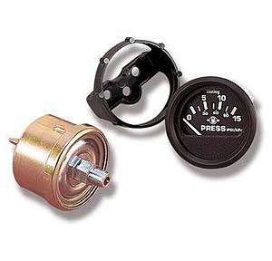 Fuel Pressure Gauge 0-15 psi