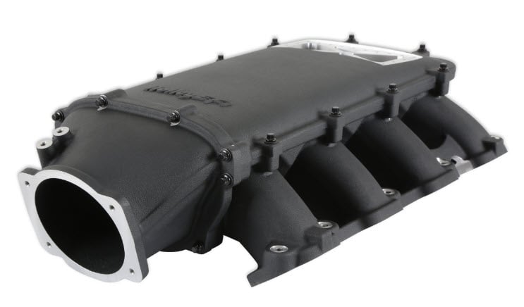 Ultra Lo-Ram Intake Manifold w/Burst Panel for Direct Injected GM Gen V LT Engines (Black)