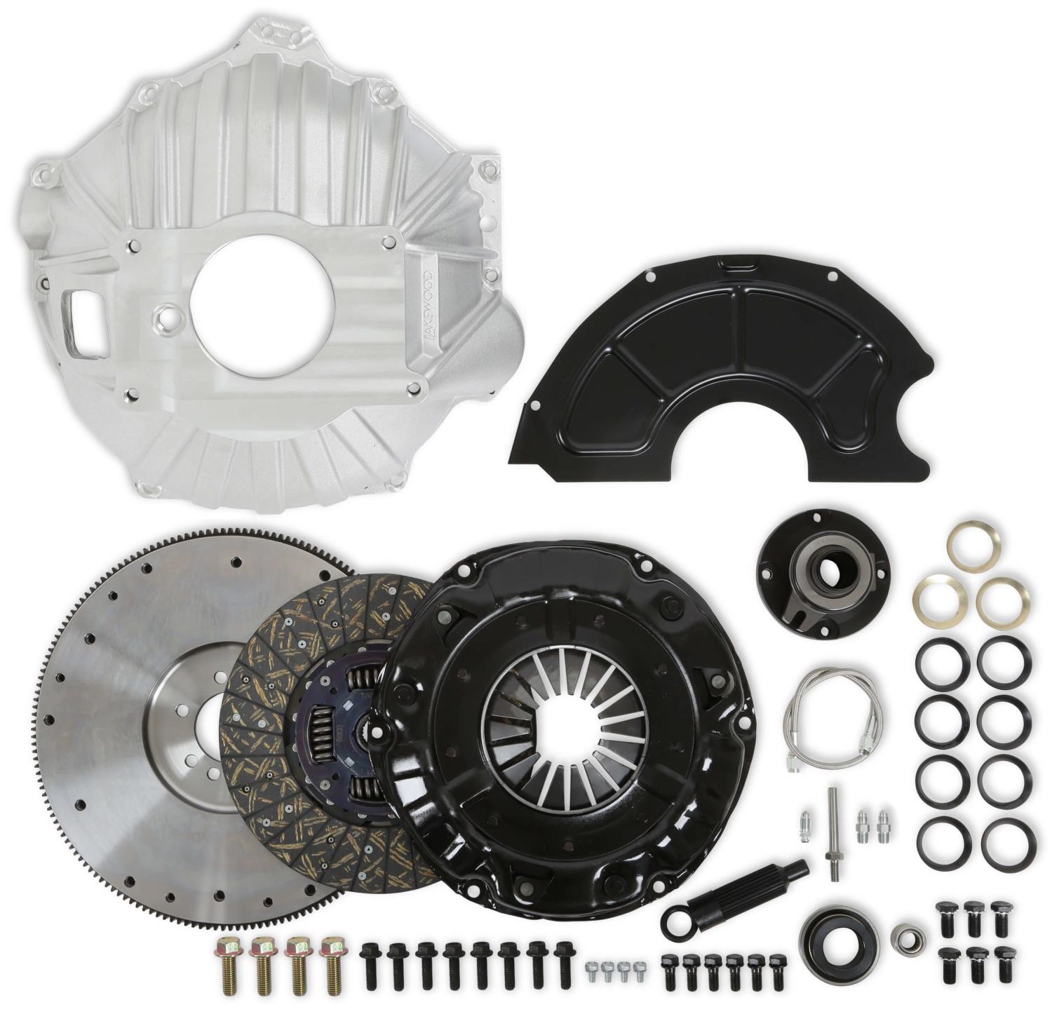 TKO, TKX Transmission Installation Kit for 1955-1985 Chevy Small and Big Block Engines
