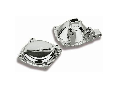 Chrome Vacuum Secondary Cover Diaphram Housing and Cover Included