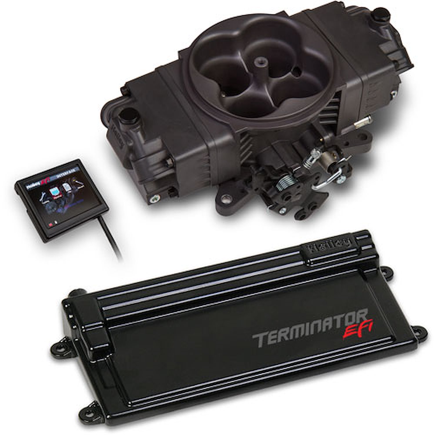 Terminator Stealth EFI 4bbl Throttle Body Fuel Injection System With GM Transmission Control