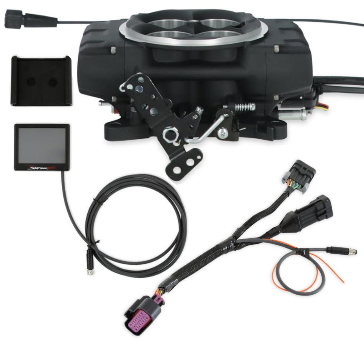550-511-3XX Sniper 2 Throttle Body EFI & Adapter Harness Conversion Kit [Black]