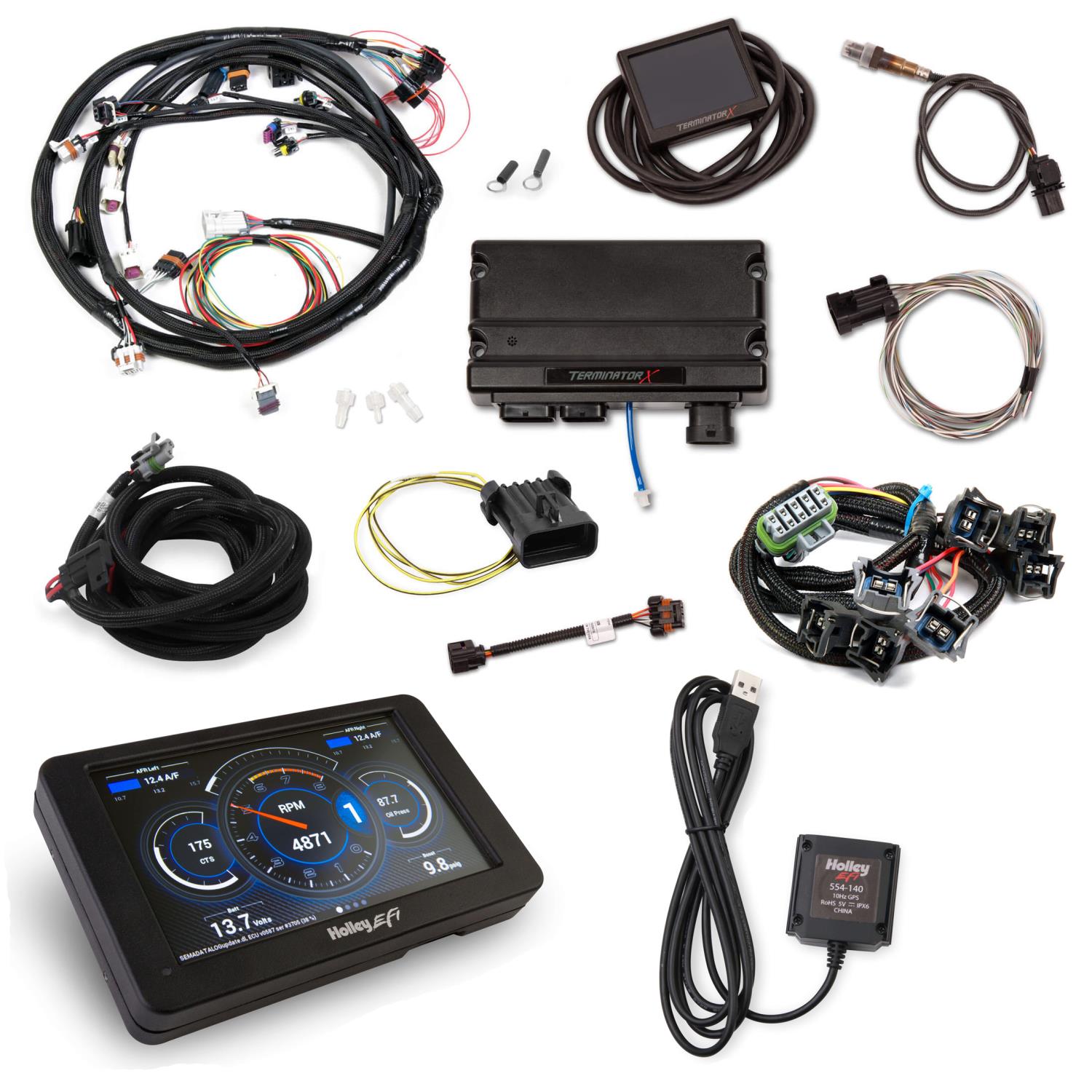 Terminator X MPFI Controller & Digital Dash Kit