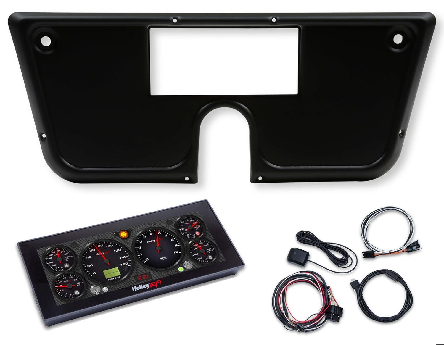 EFI Dash Bezel and 6.86 in. Pro Dash for Kit 1967-1972 Chevy/GMC Truck