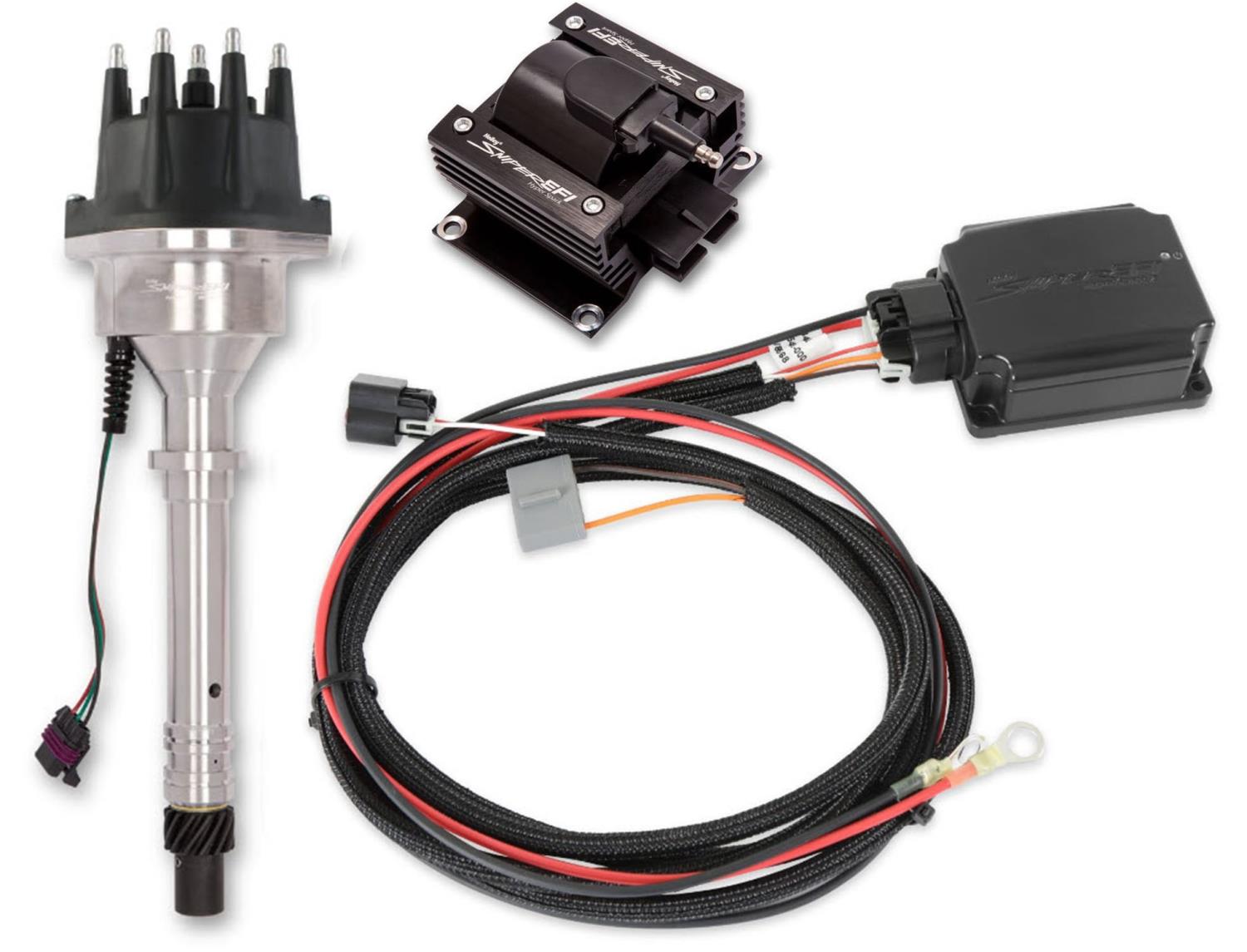 Sniper EFI HyperSpark Distributor Kit for 260-302 ci. Ford Small Block Engines (w/HyperSpark II Ignition Box)