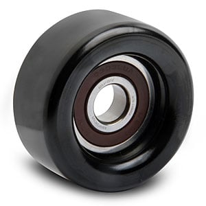 Idler Pulley 76mm (2.992") Smooth Pulley with ball bearing