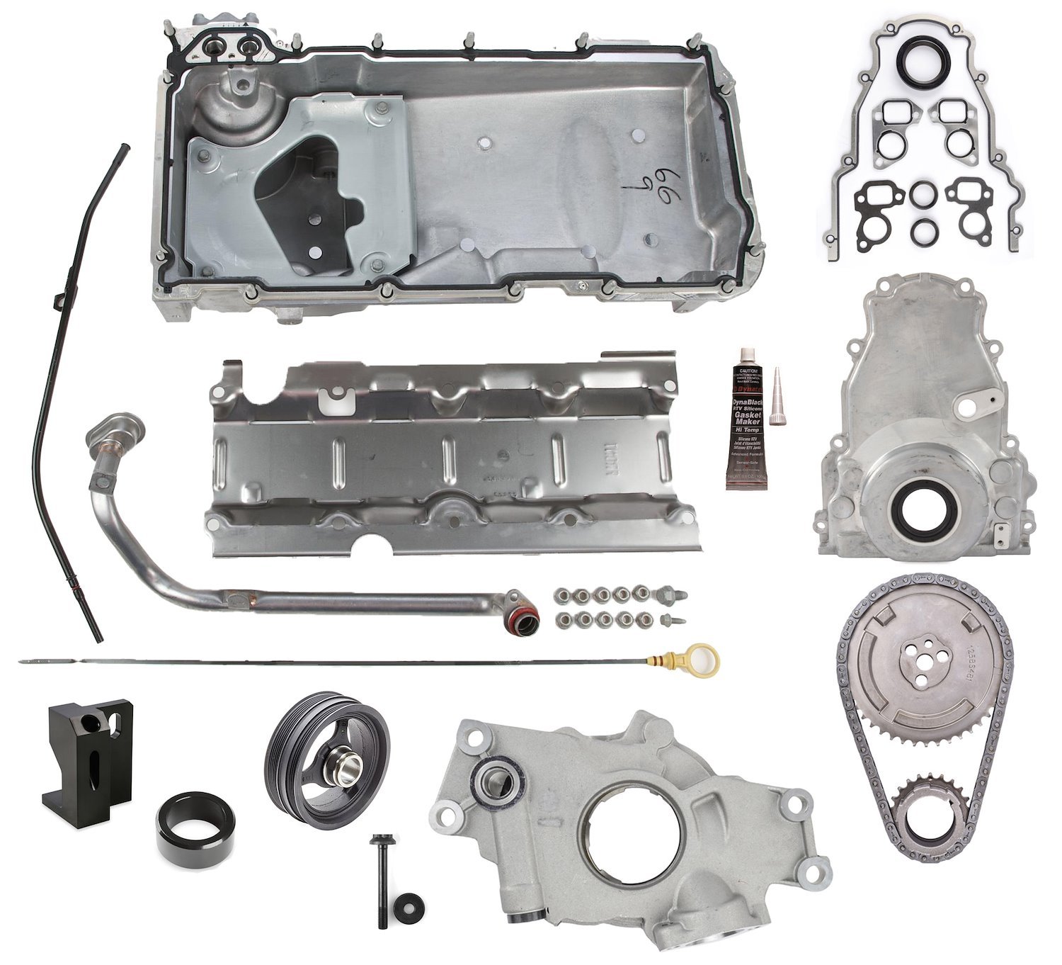 Dry-to-Wet Sump Conversion Kit for GM LS7 7.0L V8