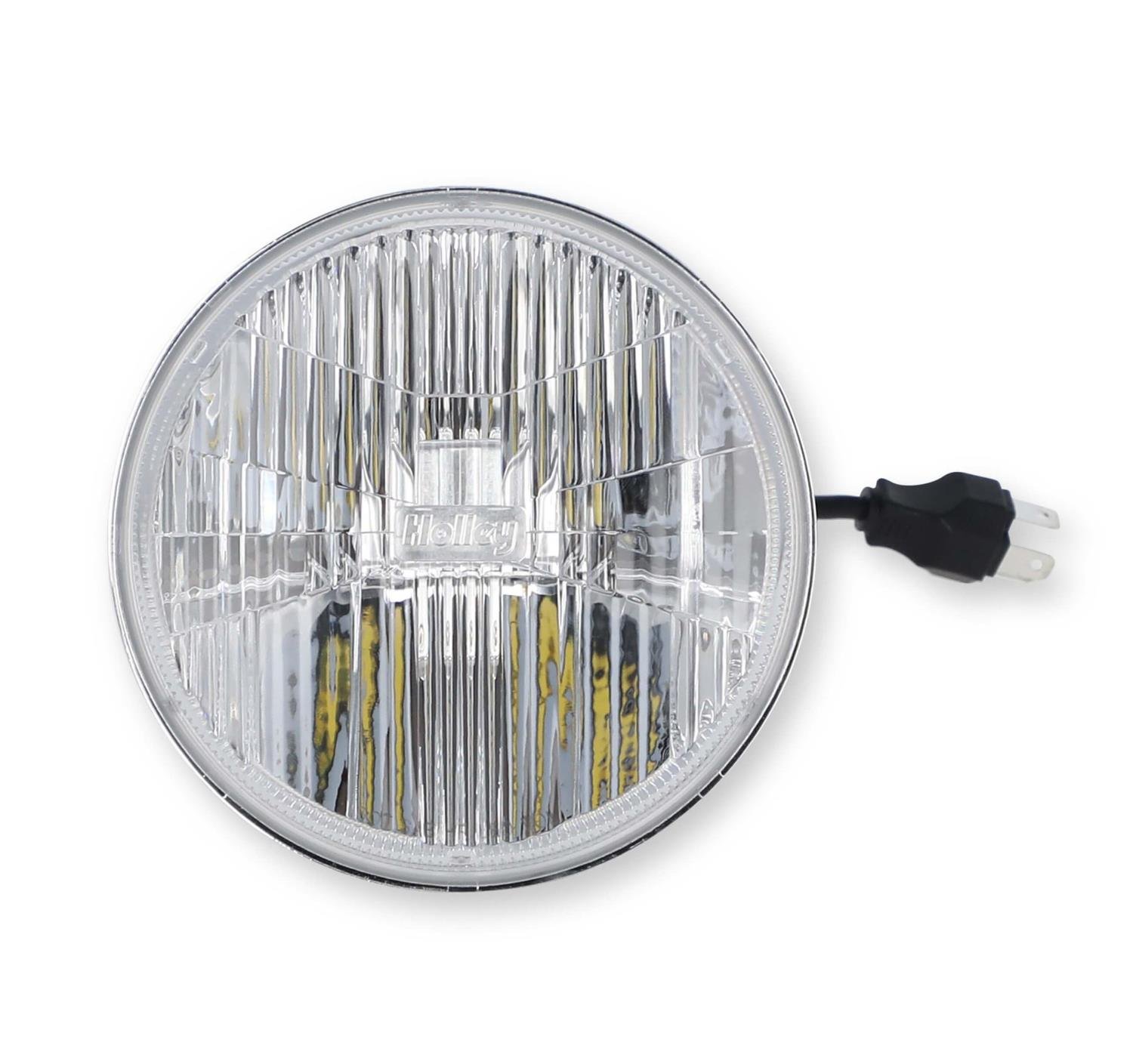 LFRB125 RetroBright LED 5 3/4 in. Round Headlight for Select 1957-1992 Vehicles with 4-Headlight System [Classic White]