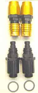 Carburetor Fitting Kit (2) -6 AN Straight Sockets
