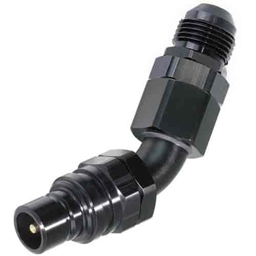 2000 Series Plug -6AN 45° Male AN Fitting