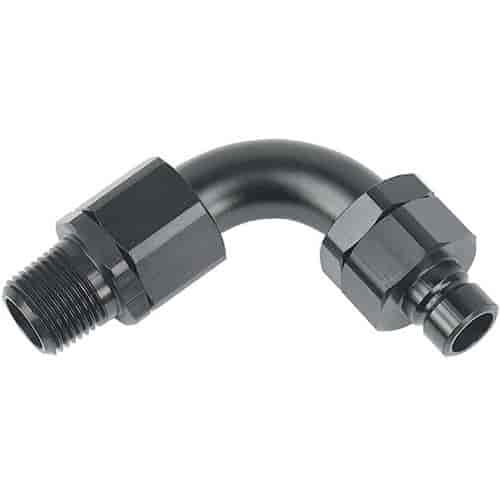 40 Series Plug 1/2". NPT 90° Male Fitting