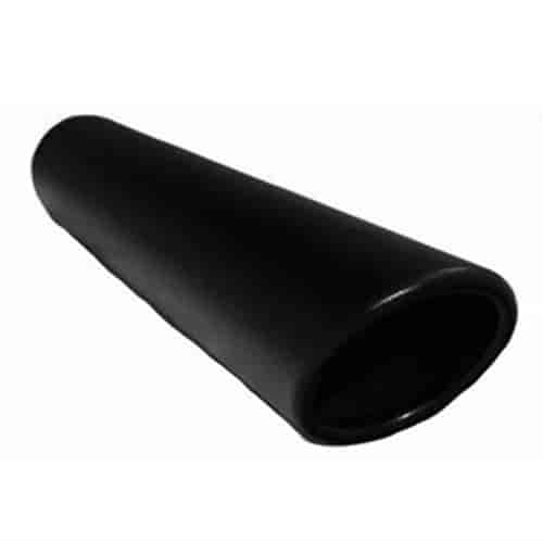 Powder Coated Black Exhaust Tip Angle Cut 3.5"