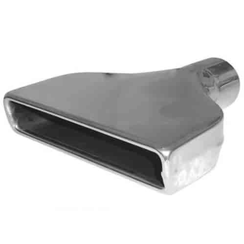 Chrome Stainless Steel Exhaust Tip Chevy Camaro 2" x 6"
