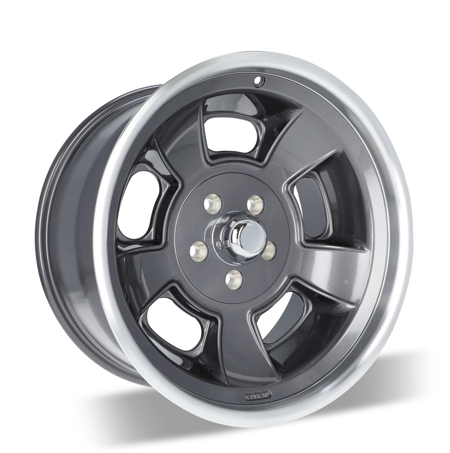 Sprint Rear Wheel, Size: 19x10", Bolt Pattern: 5x5", Backspace: 5.5" [Anthracite with Machined Lip - Gloss Clearcoat]