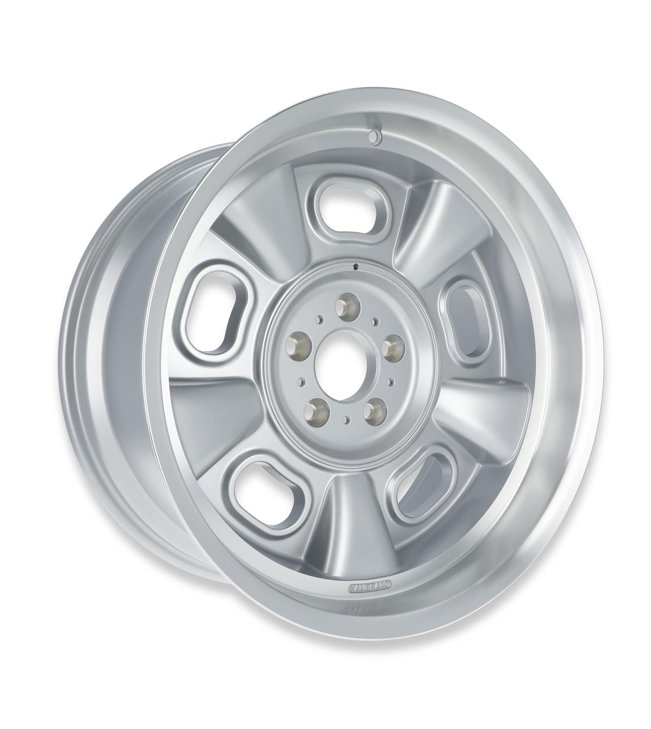 Indy Roadster Wheel, Size: 20x10", Bolt Pattern: 5x5", Backspace: 5.5" [Silver Machined - Semi Gloss Clearcoat]