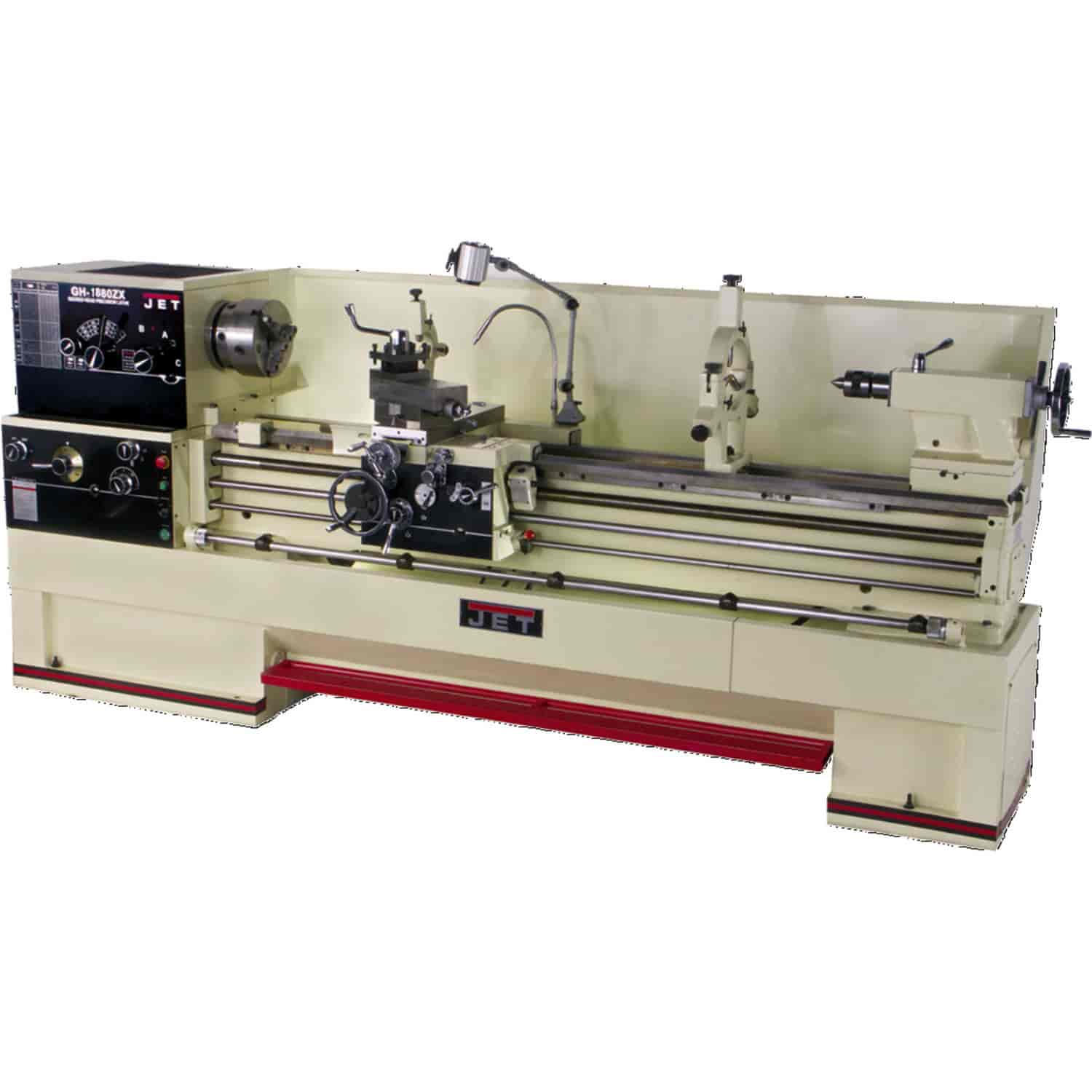 GH-1880ZX 3-1/8 Spindle Bore Geared Head Lathe