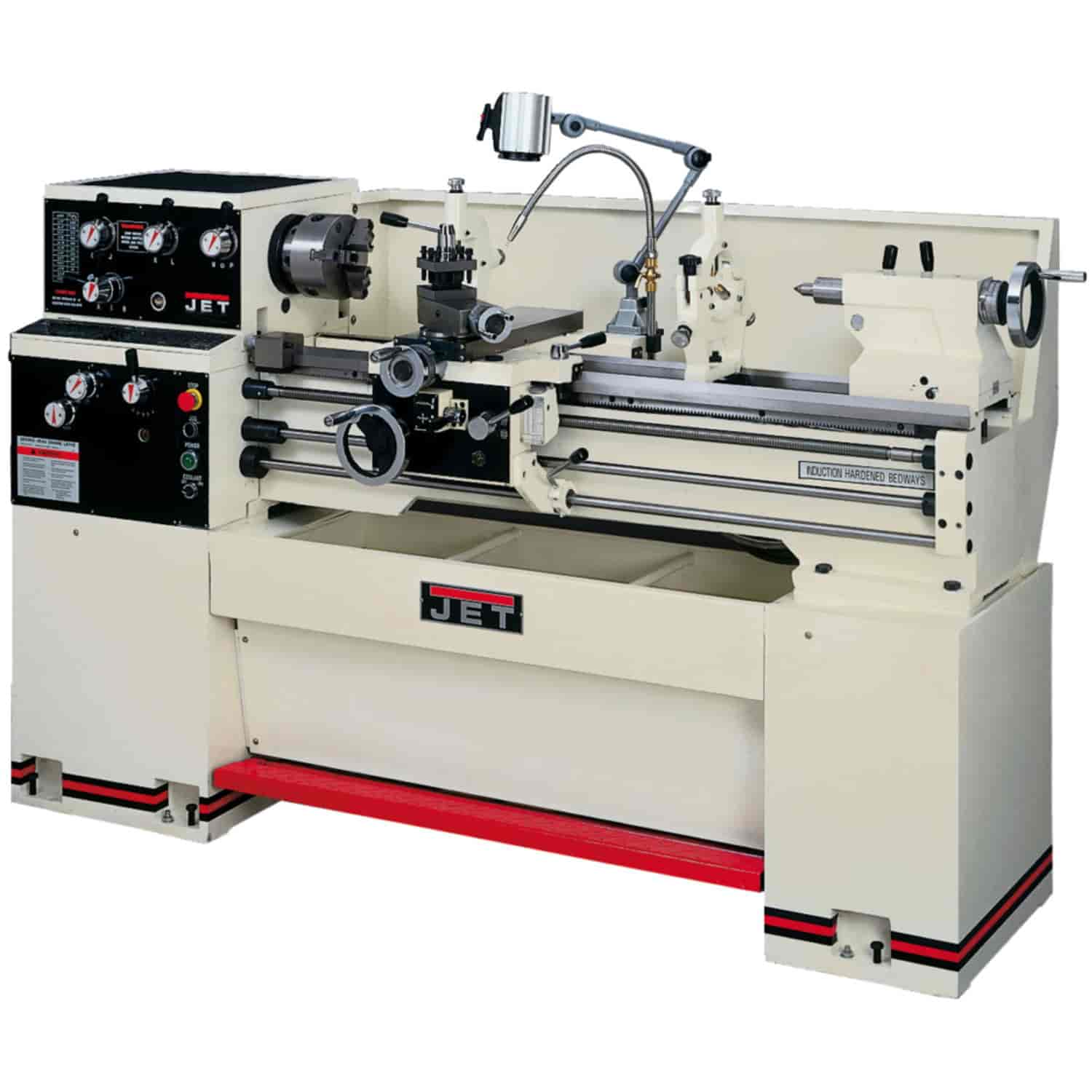 GH-1340W-3 Lathe With Newall DP500 DRO With Taper Attachment