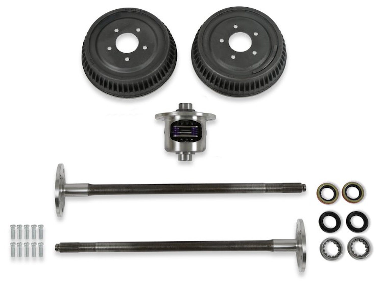 5-Lug Conversion Rear Axle Kit for 1963-1969 Chevy, GMC Trucks/SUVs 2WD/4WD w/Limited Slip Differential for 3.73 Gears & Above