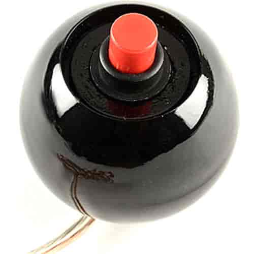 Black Competition Shifter Knob Button Only (No shift pattern or logo)