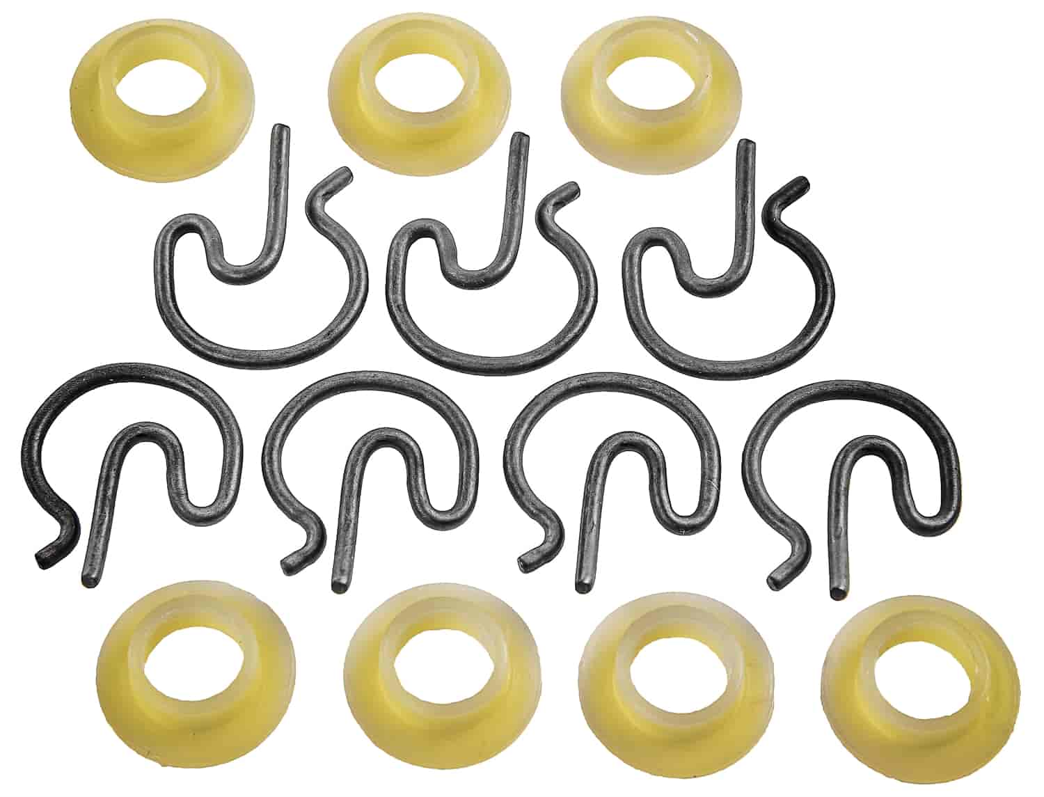 Nylon Bushings and Spring Clips 3, 4, & 5 Speed Shifters
