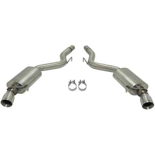 Axle-Back Exhaust System 2015 Ford Mustang GT Fastback 5.0L V8