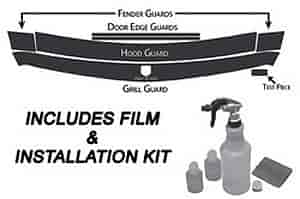 Husky Shield  Body Protection Film Kit Incl. Front Hood Guard/Upper Bumper/Fenders/Door Edge Guards And PN[07999]