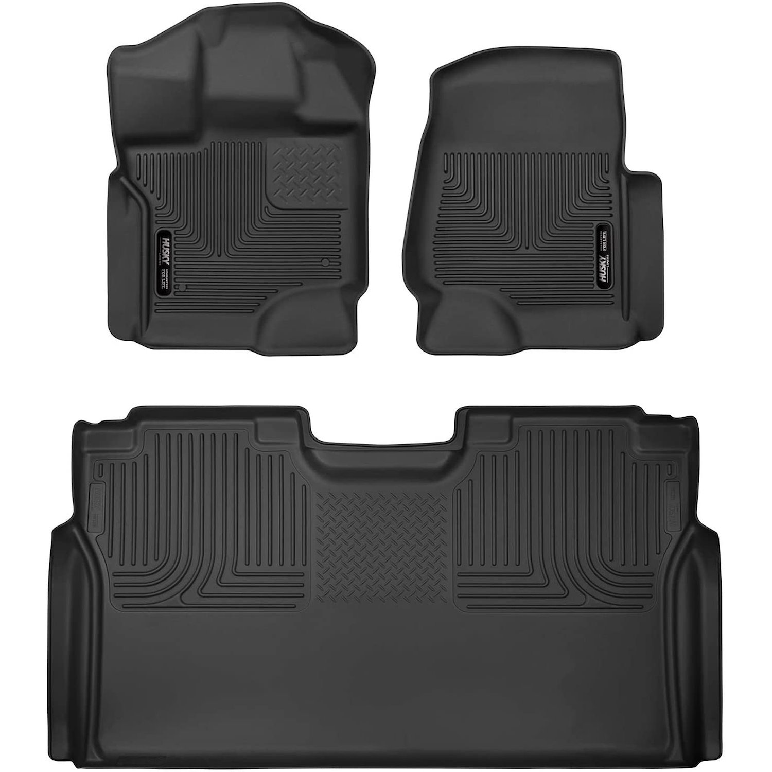X-Act Contour Floor Liners for Ford F-150 SuperCrew Cab