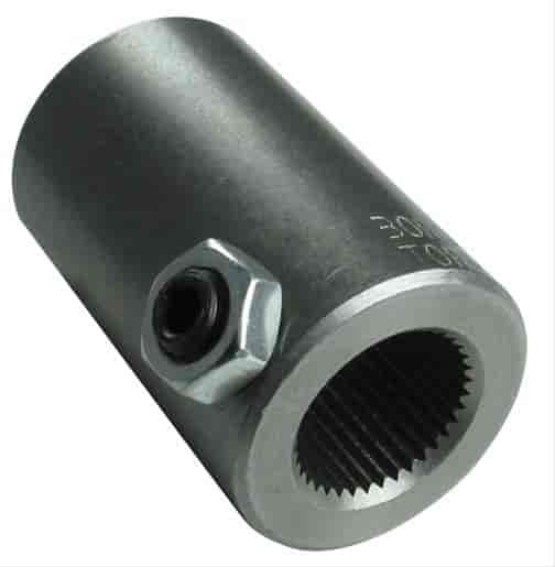 Steering Coupler Steel 9/16-26 X 3/4 Smooth Bore