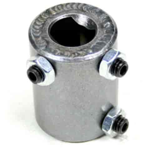 3/4"-36 x 3/4" Smooth Bore Coupler Natural Finish