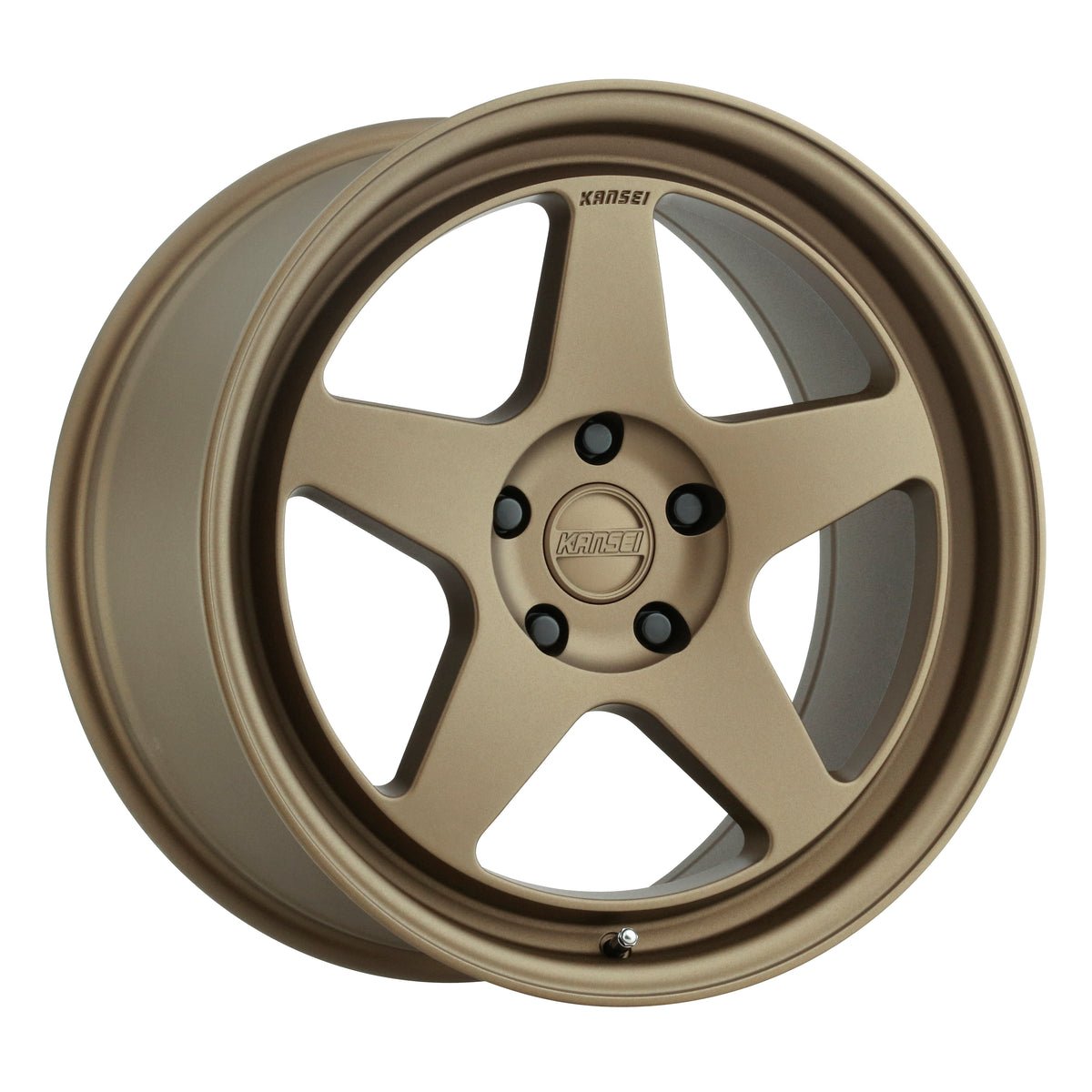 K12B KNP Wheel, Size: 17" x 9", Bolt Pattern: 5 x 120 mm, Backspace: 6.38" [Finish: Bronze]