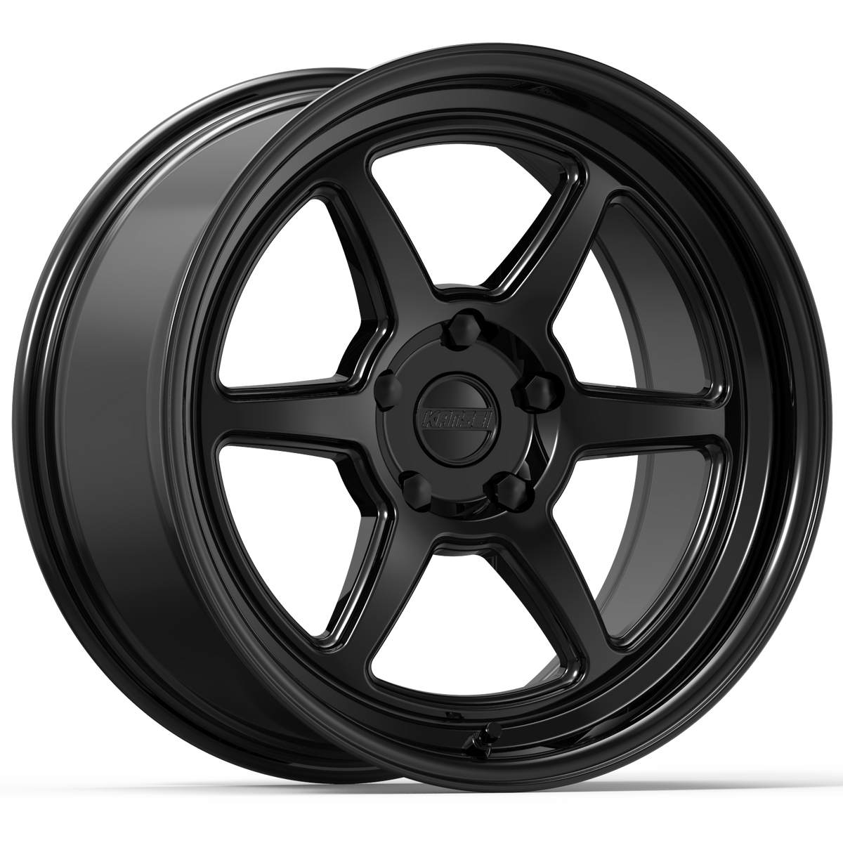 K14B ROKU Wheel, Size: 18" x 9.50", Bolt Pattern: 5 x 110 mm, Backspace: 6.75" [Finish: Gloss Black]