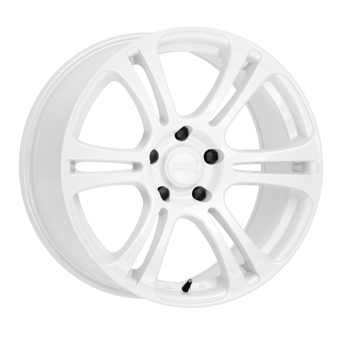 K16W NEO Wheel, Size: 18" x 10.50", Bolt Pattern: 5 x 100 mm, Backspace: 6.62" [Finish: Gloss White]