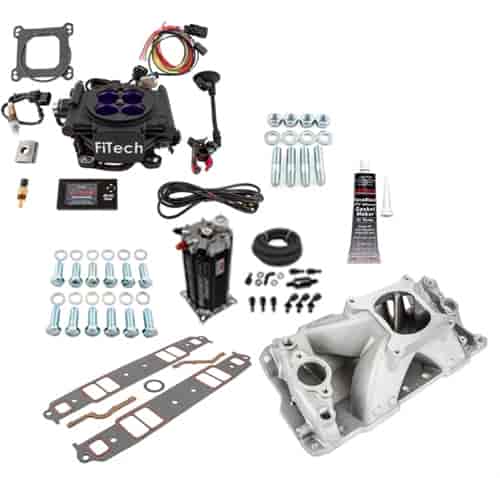 MeanStreet EFI 800 HP Throttle Body System Master Kit Includes: Intake Manifold and Command Center 2.0