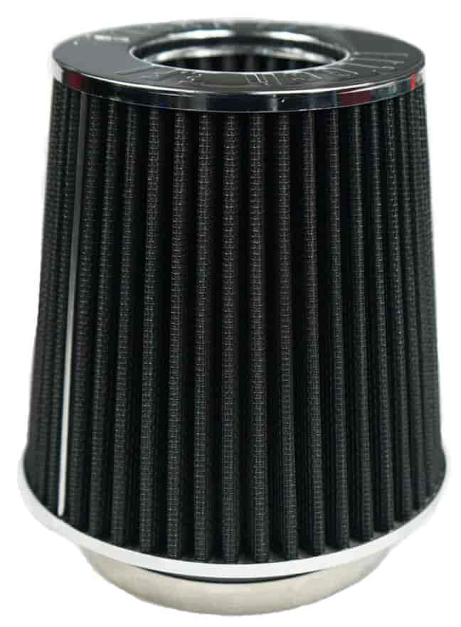 41000 High-Flow Conical Air Filter, 6 in. Length, 4 in. Inlet