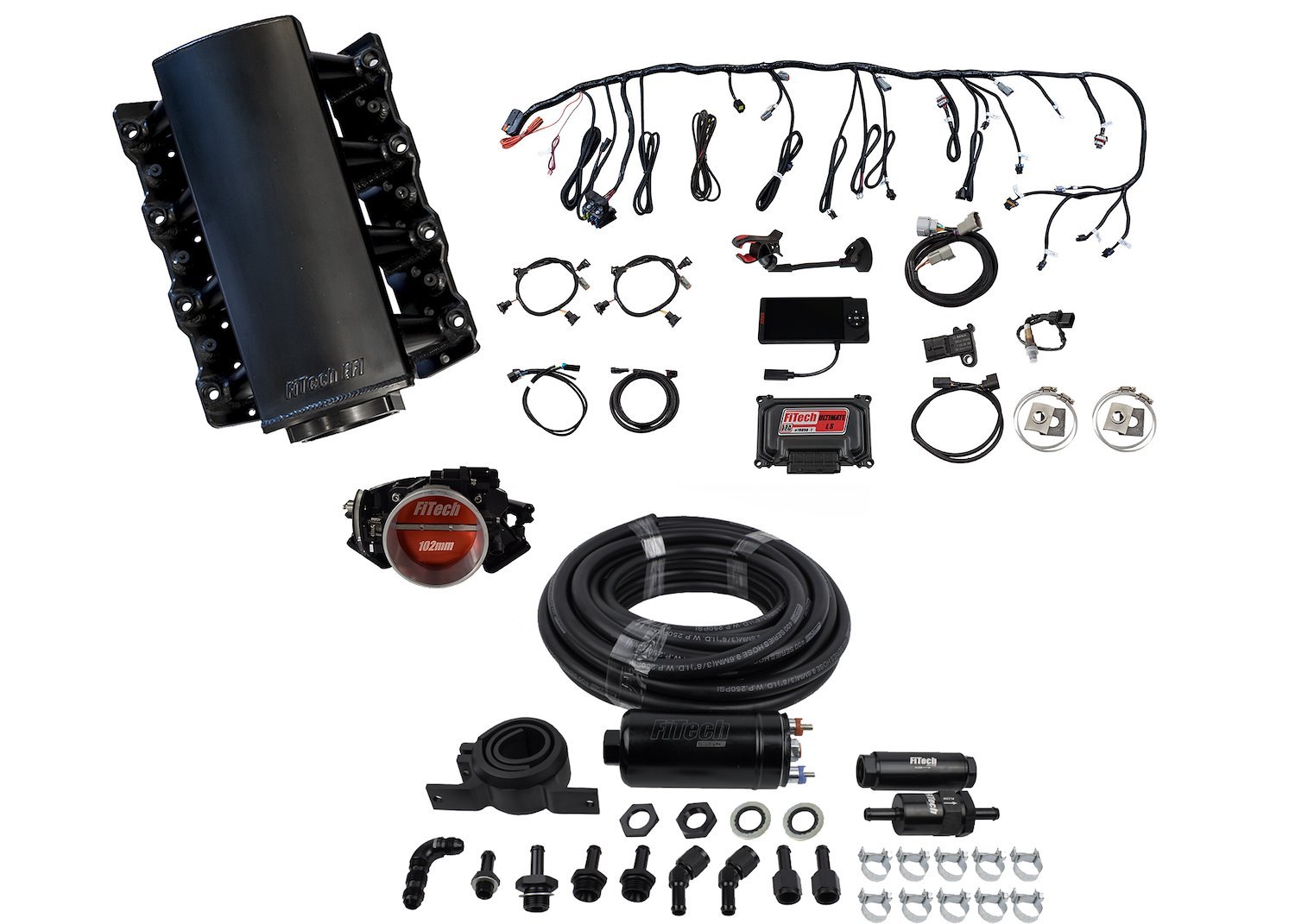 Ultimate LS EFI Induction System LS1/LS2/LS6 750HP with Transmission Control and Inline Fuel Pump