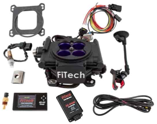MeanStreet EFI 800 HP Throttle Body Fuel Injection Master Kit [with CDI Box] Matte Black