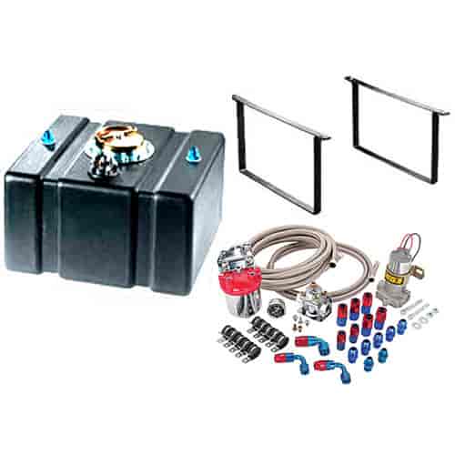 Pro Street Flat Bottom Fuel Cell Kit 12-Gallon