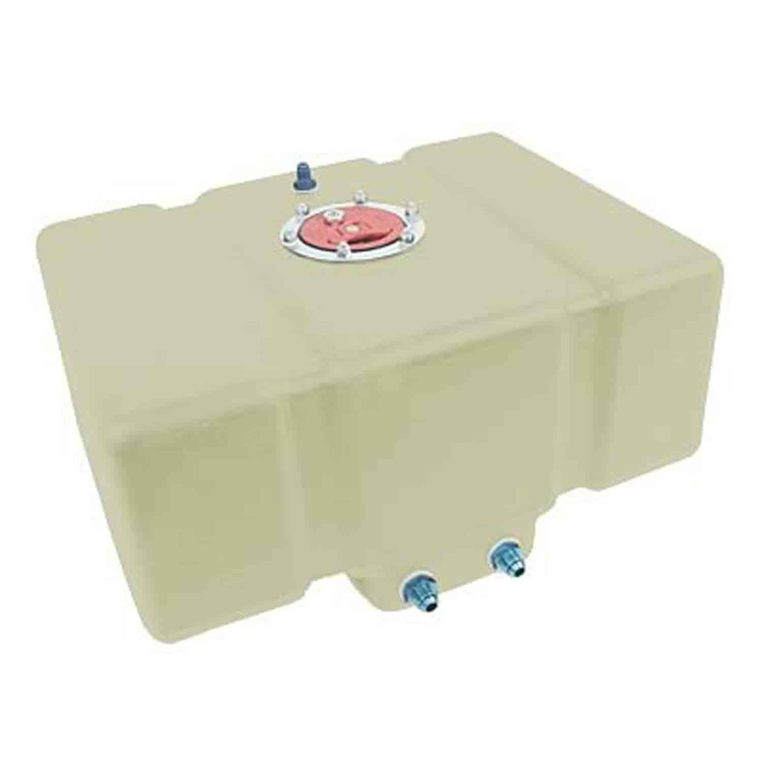 Drag Race Fuel Cell 8-Gallon Horizontal Natural with Foam