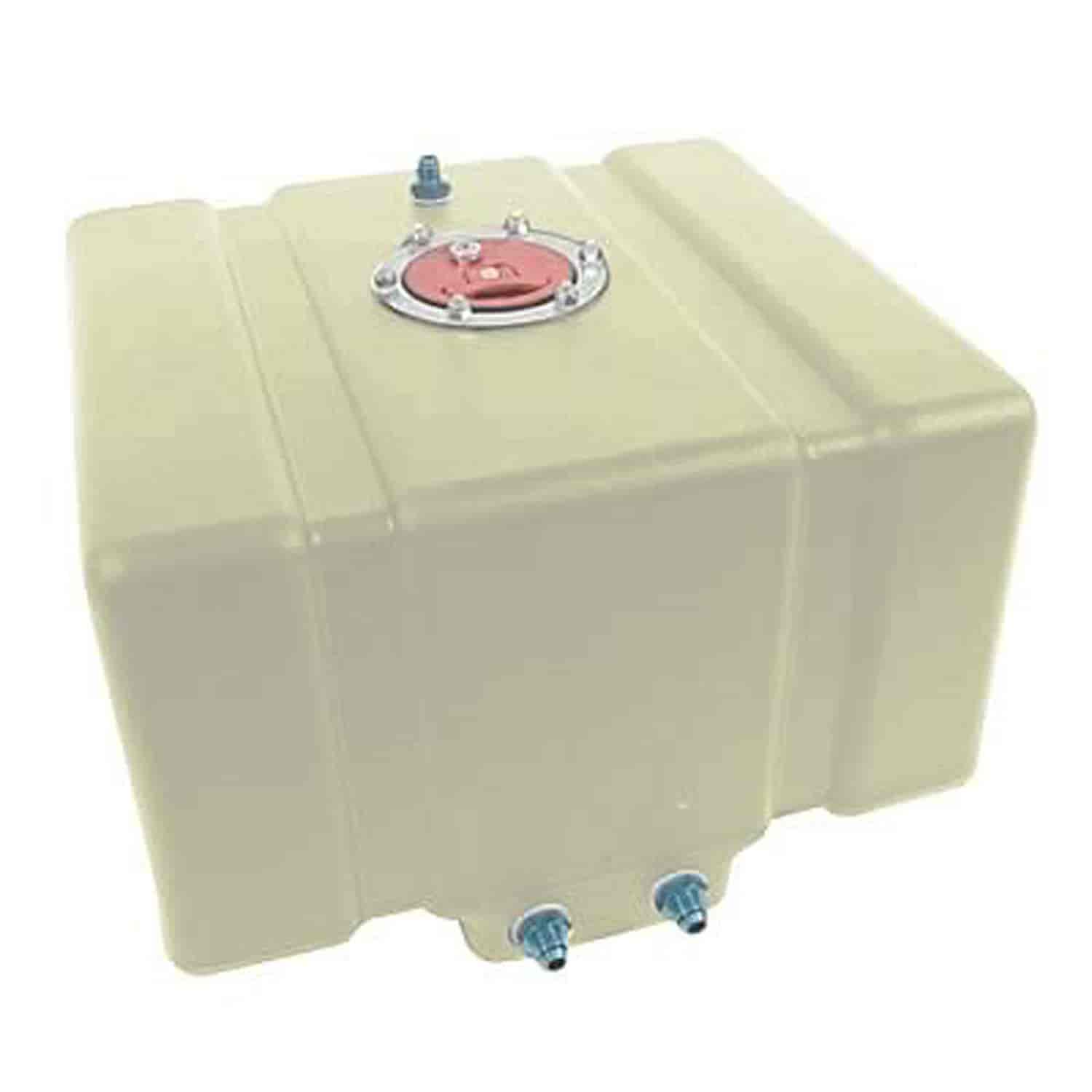 Drag Race Fuel Cell 12-Gallon Horizontal Natural without Foam