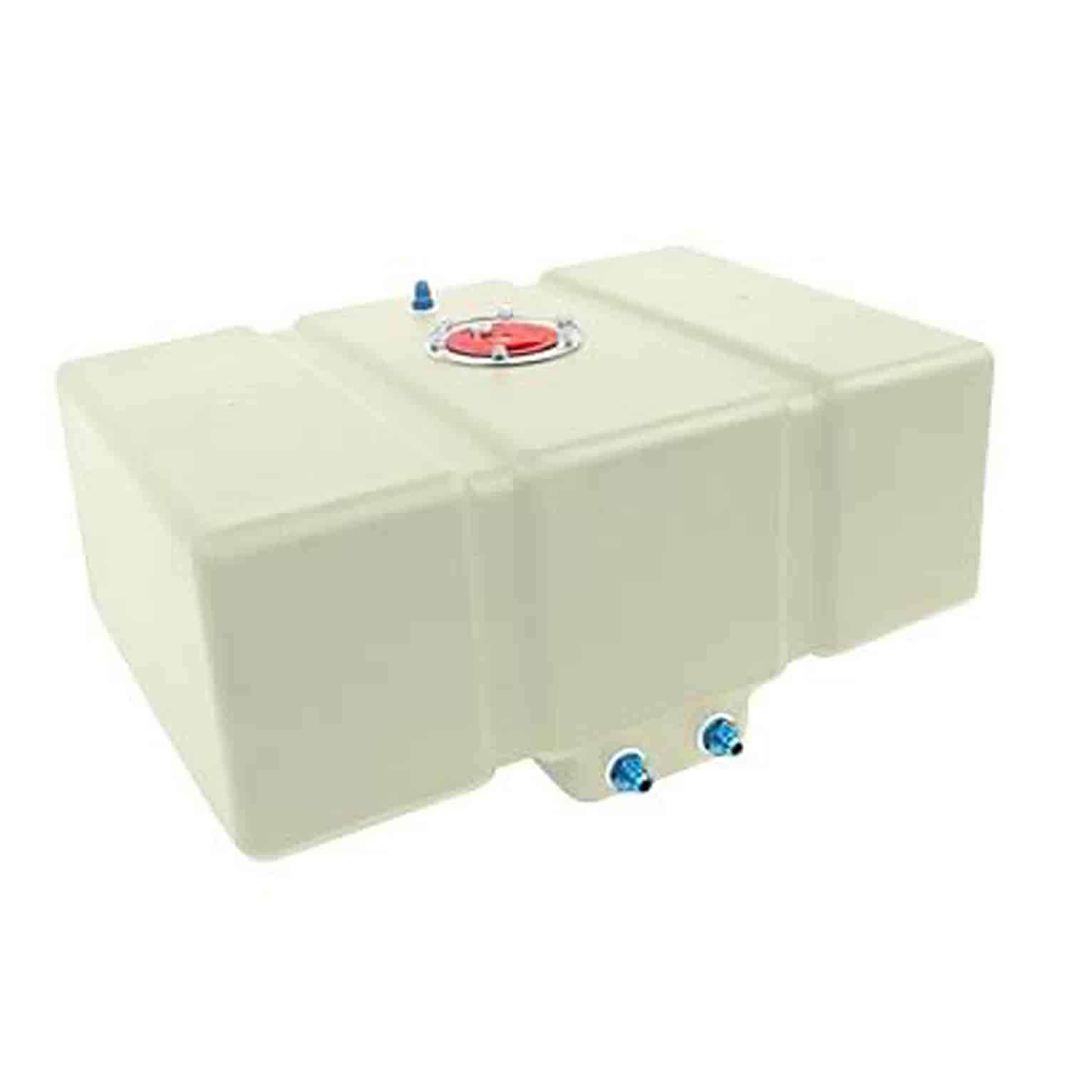 Drag Race Fuel Cell 16-Gallon Horizontal Natural without Foam