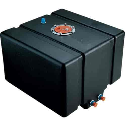 Drag Race Fuel Cell 16-Gallon Horizontal Black without Foam