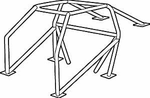 Roll Cage Kit for 1971-1973 Ford Mustang