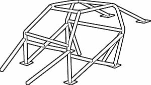 Roll Cage Kit for 1937 Ford Coupe
