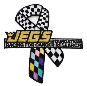 Racing for Cancer Research Patch Sew-on