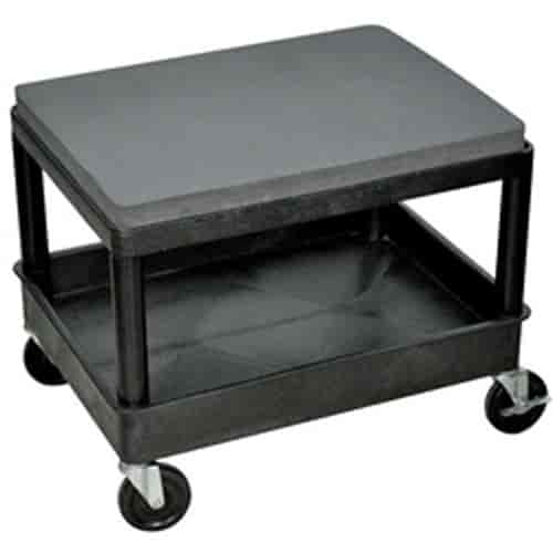 Professional Detailing Cart w/Seat 1 Padded Seat, 1 Tub Self