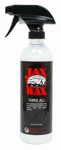 "Shine All" Water-Based Spray For Rubber, Plastic, and Vinyl