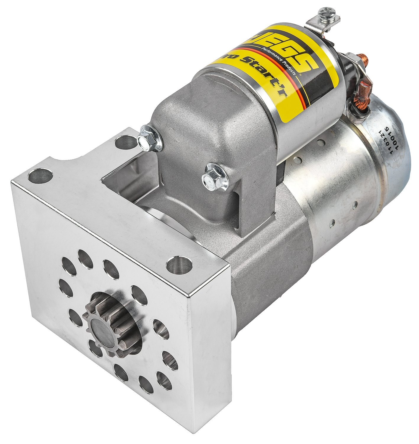 Hitachi-Style Mini Starter for Small Block, Big Block & 90 Degree V6 Chevy w/168 Tooth Flywheel or Flexplate