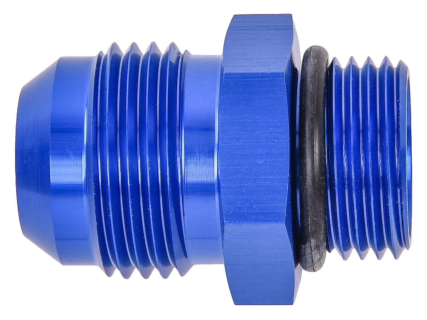 AN Port Adapter Fitting -8 AN port (3/4 in.-16 Thread) to -10 AN hose