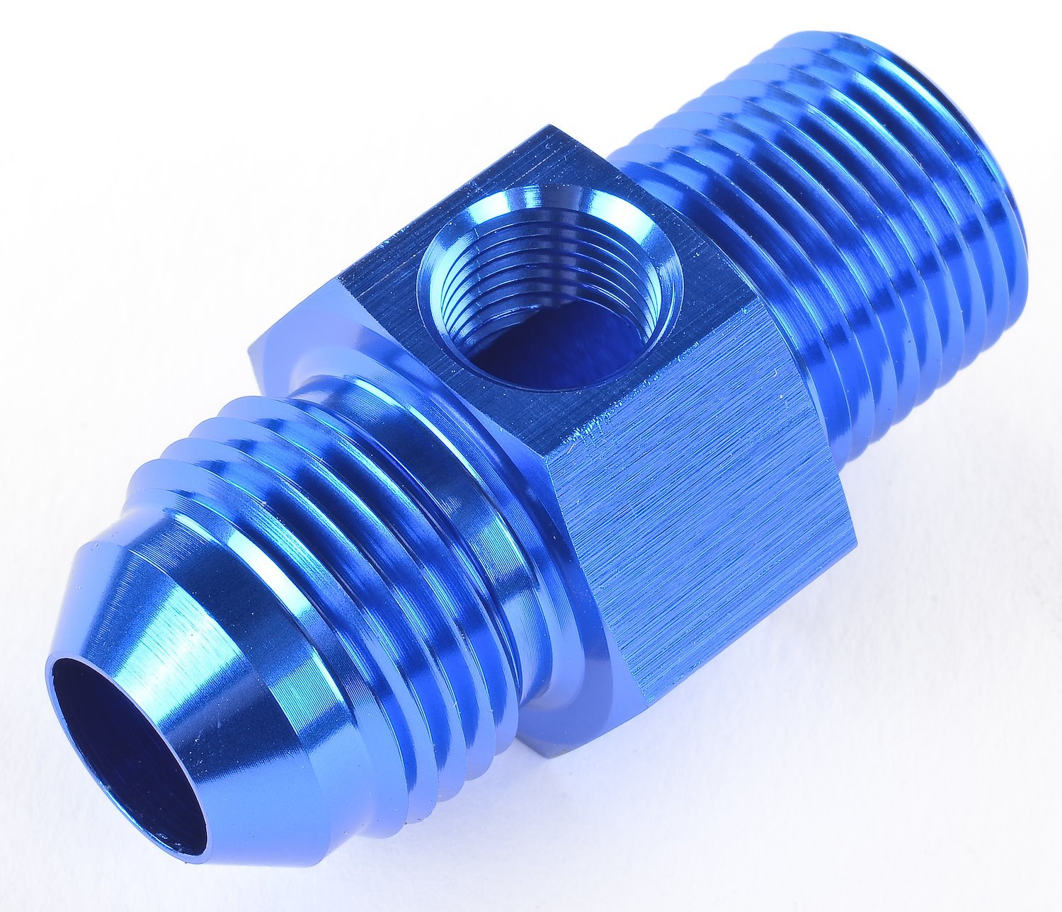 Fuel Pressure Adapter Fitting -8AN Male to 3/8" NPT
